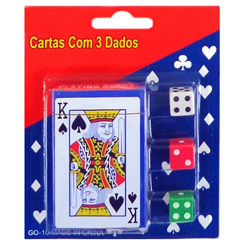 PLAYING CARDS With 3 Dice