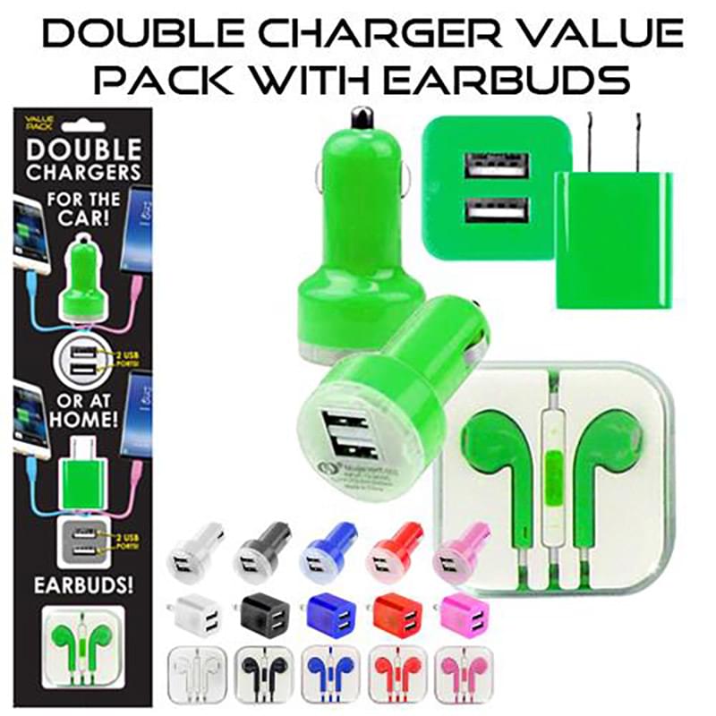 VALUE Pack Dual Chargers 3 Pack