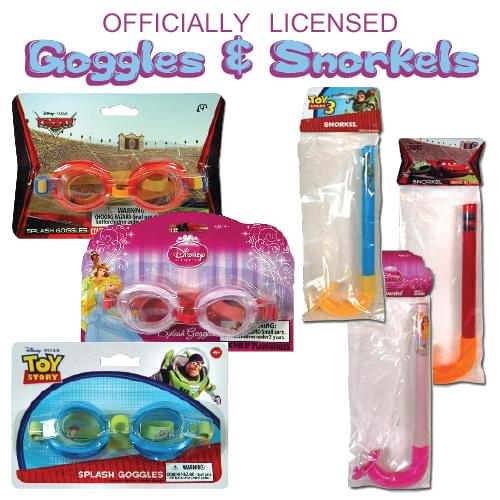 Component of Licensed Swim GOGGLES and Snorkles