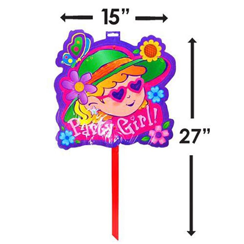 Party Girl Yard SIGN