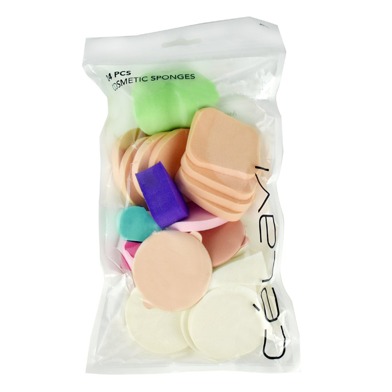 24 PC Assorted COSMETIC Sponges