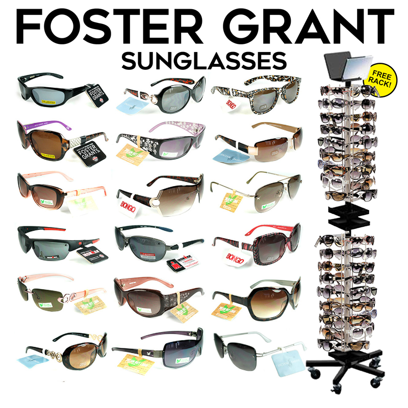 300pc Foster Grant SUNGLASSES with Display