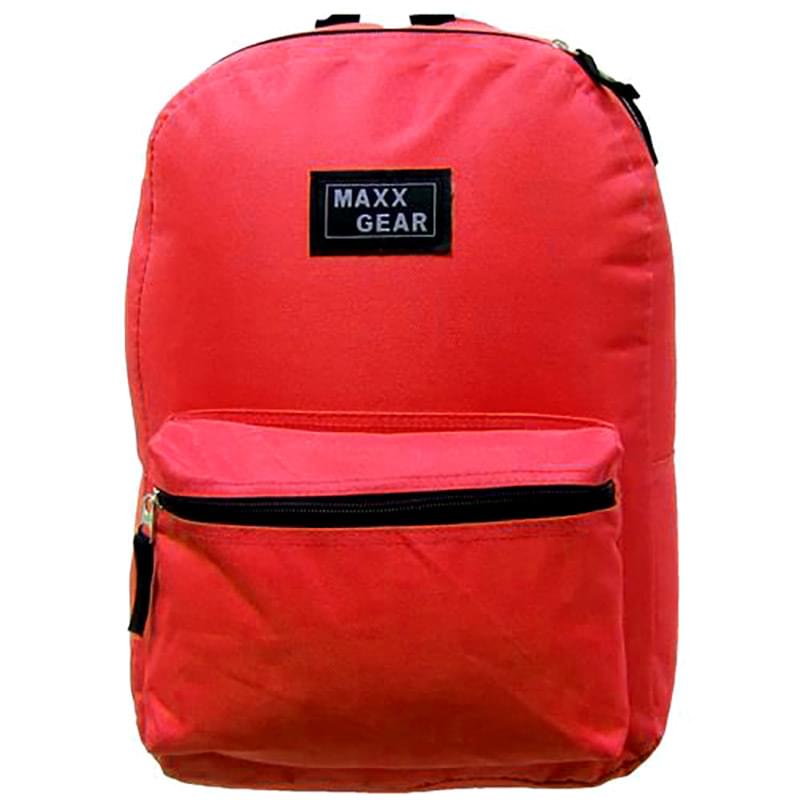 Maxx Gear Red BACKPACK