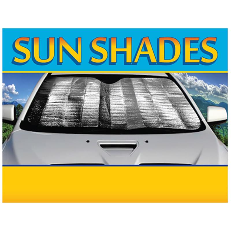 Top SIGN For Auto Shades  8.5 X 11 2