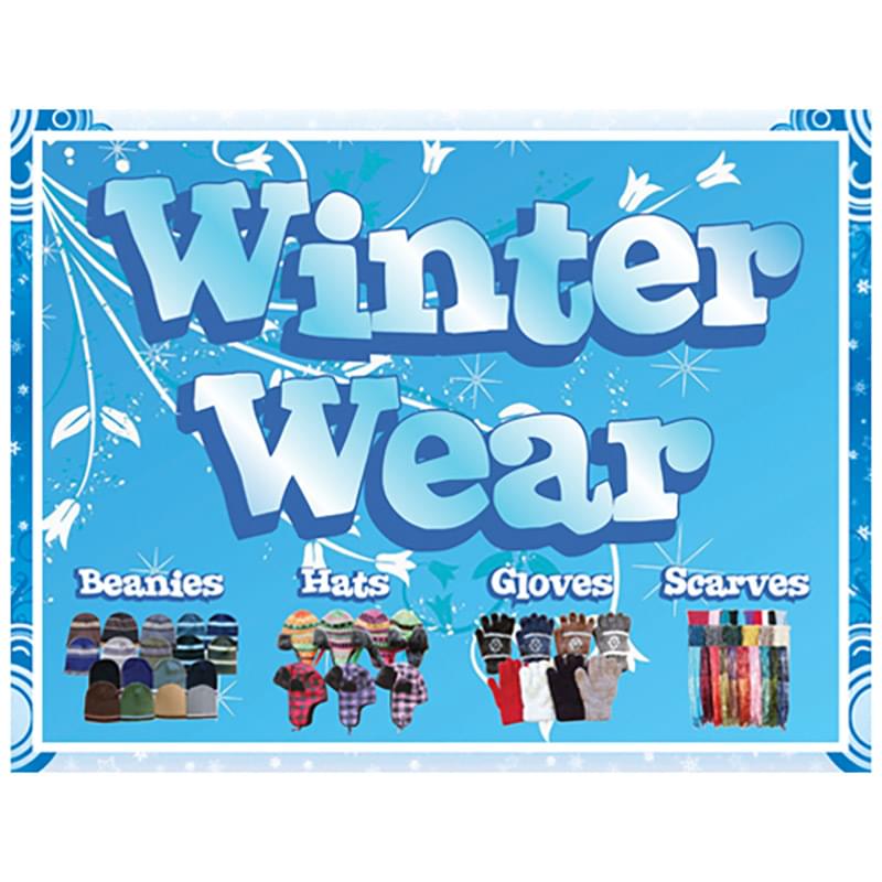 Top SIGN For Winter Displays  8.5 X 11