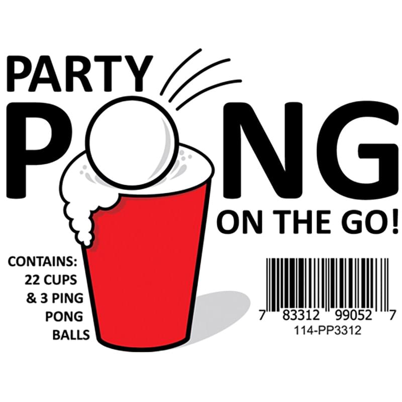 STICKER For Party Pong Bag  Specail