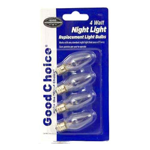 Clear Night LIGHT BULBS 4 Pack