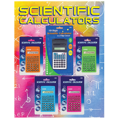 ''2-726  8''''x11'''' Sticker for Scientific CALCULATORs''