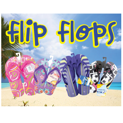 ''FLIP FLOP card 8 1/2 x 11'''' hard card''