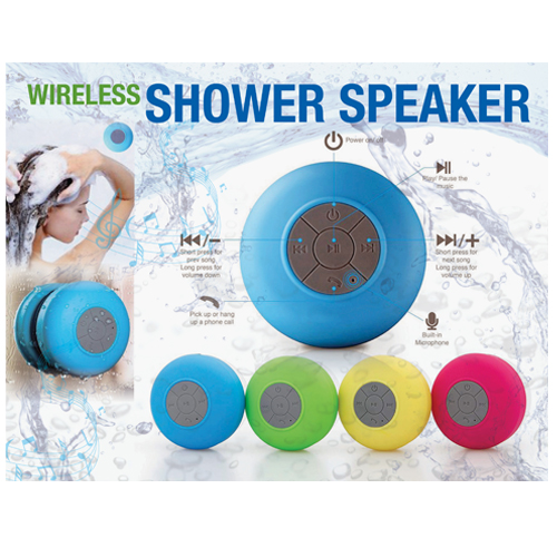 ''2-Shower-DSP  8x11'''' hard card wireless SPEAKER''