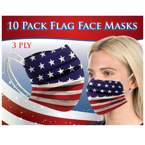 2-10USA-DSP 8x10 card FLAG masks