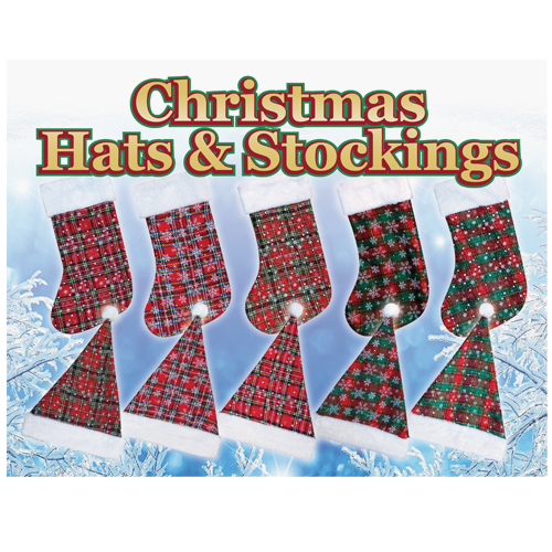 2-XM11-DSP 8x10 card HATs & stockings