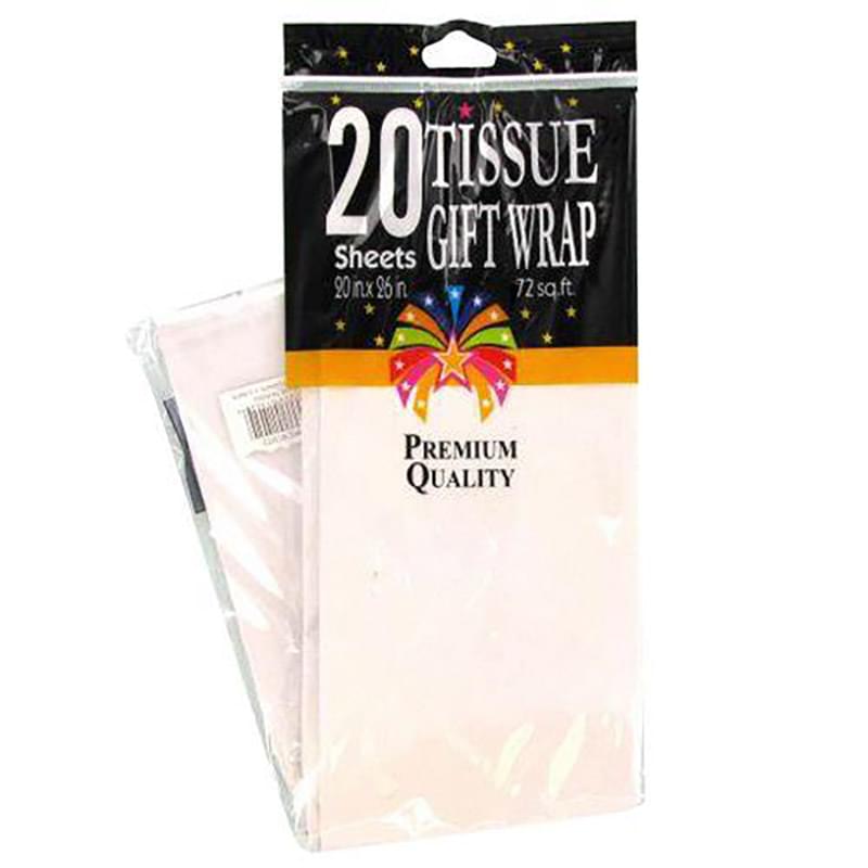 20 SHEET White Tissue Paper