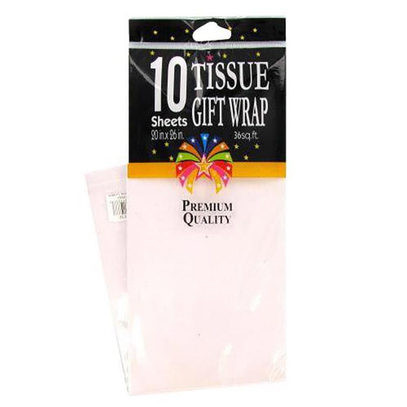 10 SHEET White Tissue Paper