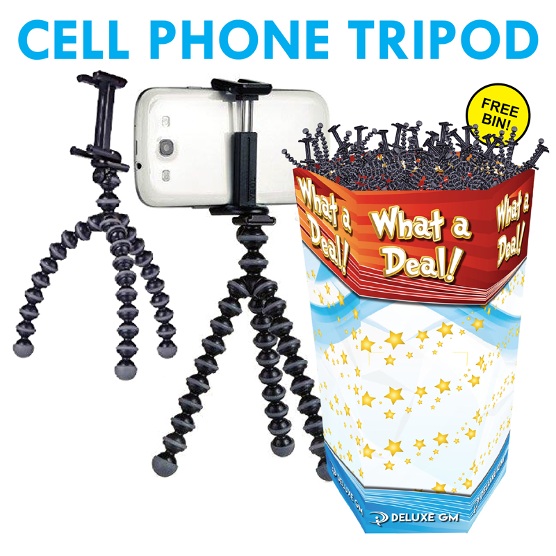 CELL PHONE tripod 72 Pc Display