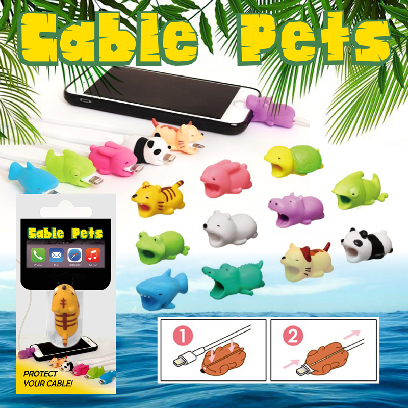 ANIMAL cable protector 8 assorted pets
