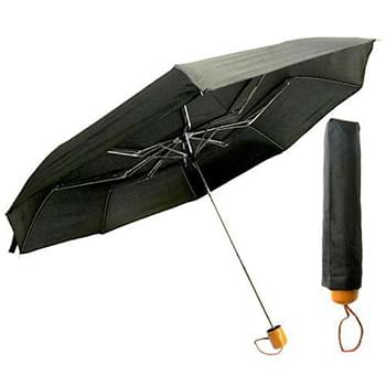 Folding Umbrella Black 9.5"