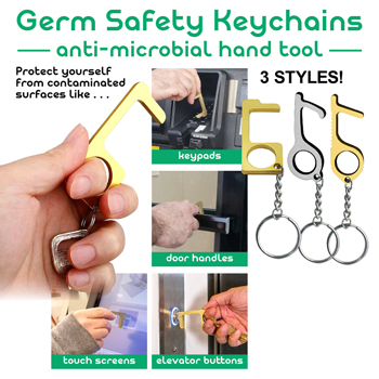 Germ Key Chain