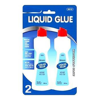 Stationery Clear Glue 2 Pack