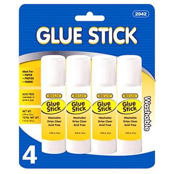 Washable Glue Sticks 4 Pack