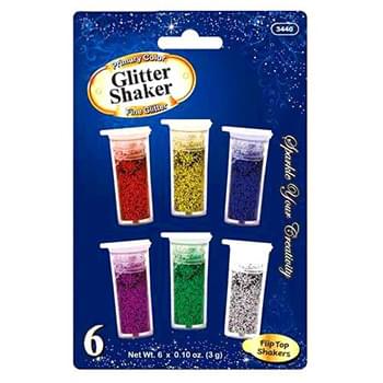 Glitter Shakers 6 Pack