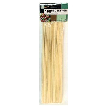 100 Pack Bamboo Skewers 11.8"