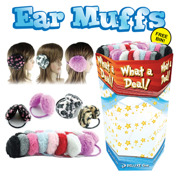 Assorted Ear Muffs 96 Pc Display