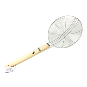 10" Food Strainer with Wood Handle
