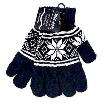 Men's Snow Flake Winter Gloves