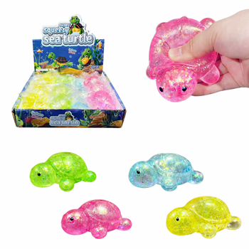 Squishy 3" Turtles  4 colors  12 per PDQ