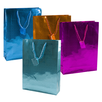 X-Large Holographic Gift Bag 4 colors