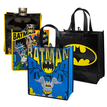 Batman Bags 4 assorted 16x10"