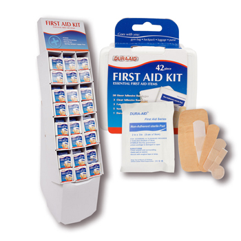 144pc First Aid Kit Display