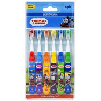 6pc Thomas Train Toothbrushes
