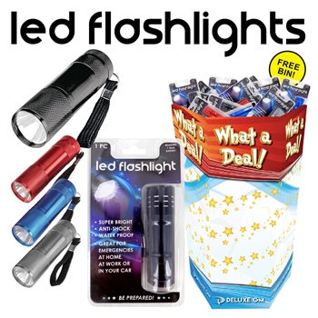 96pc LED Flashlight Display