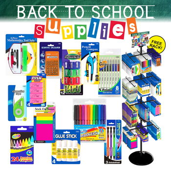 288pc Back to School Display