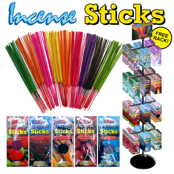 Incense Sticks 60 Sticks 288 Pc Display