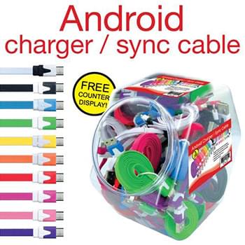36pc Android Charging Sync Cable Tub