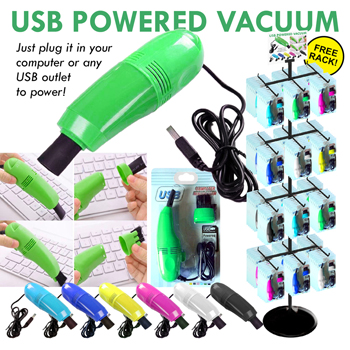 72pc USB mini vacuum