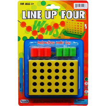 4.25" Line Up Four Board Game