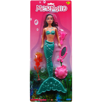13" Mermaid Doll