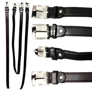 72Pc Kids Leather Belts