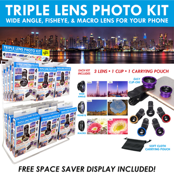 24pc Wide Angle Lens Kits