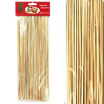 Bamboo Bbq Skewers 100 Piece 10"