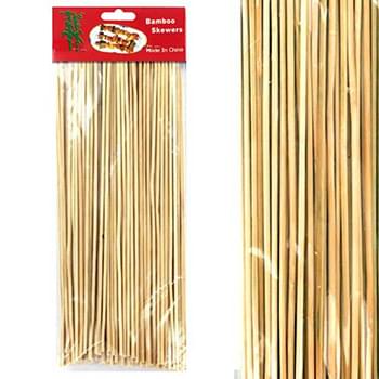 100Pc Bamboo Sticks  100 Piece 6"