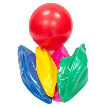 8" Inflatable Rubber Ball
