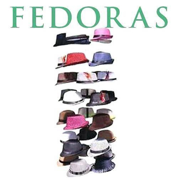 96pc assorted fedora's 8 styles 12 of each