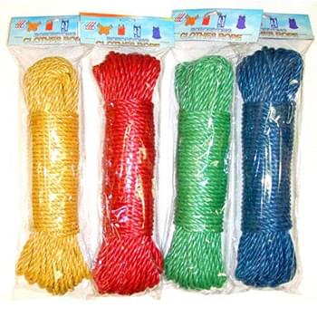 100Ft Laundry Rope Twisted Ends