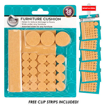 36pcs 38 Pack Furniture Cushions  with 3 clip strips
