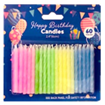 24 pack Birthday Candles